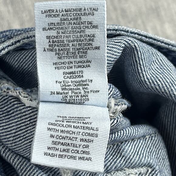 WE THE FREE Women Size 30 Colette High Rise Wide Leg Cropped Cotton Denim Jeans - Picture 9 of 16